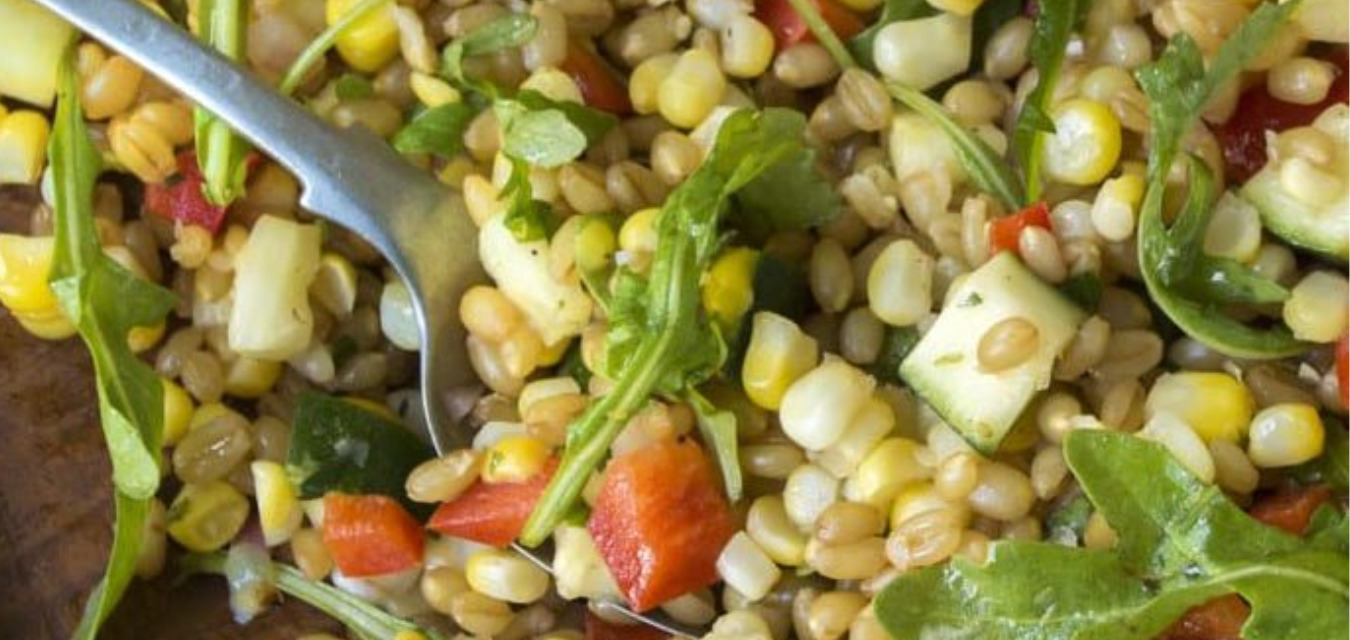Summer Vegetable and Farro Salad