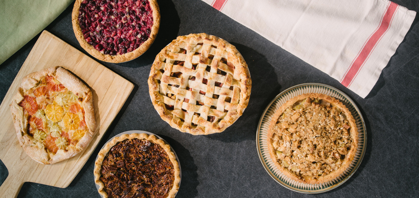A tablescape of TLP's best pie recipes