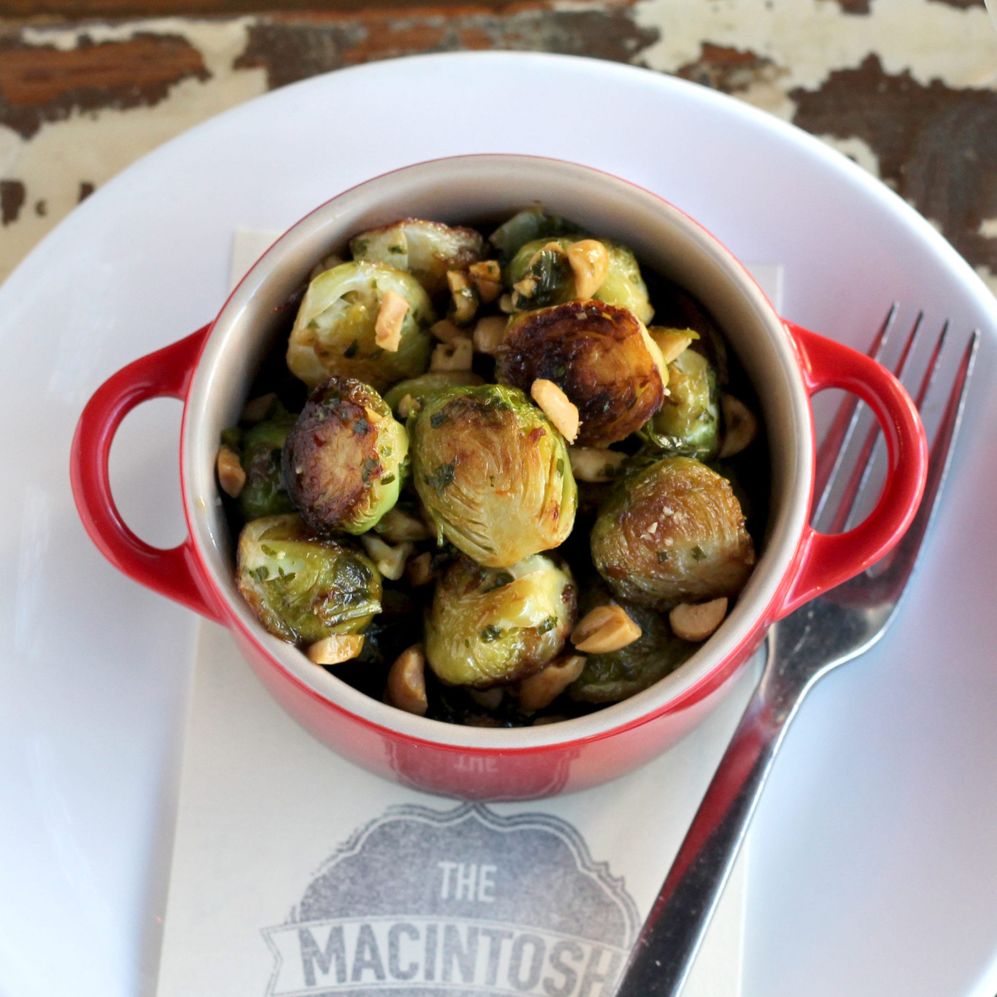 Brussels Sprouts with Peanuts