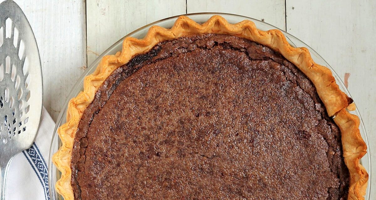 Chocolate chess pie by Lisa Donovan is one of TLP's best pie recipes