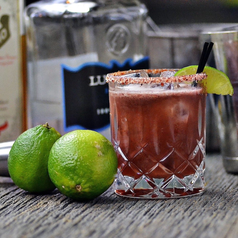 FARM Strawberry Jam Margarita 1
