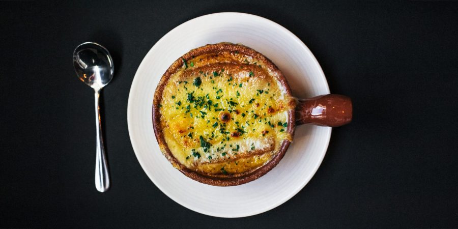 A croq of french onion soup is one of TLP's top fall soup recipes.
