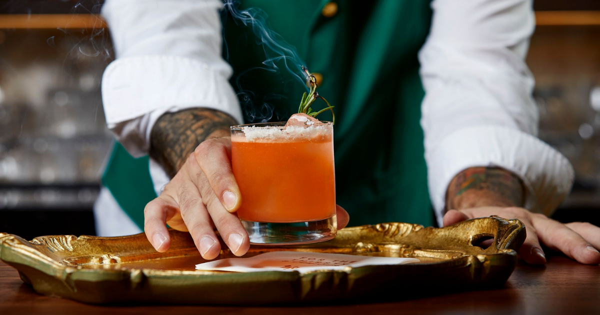 A smoky cocktail from Wild Swann