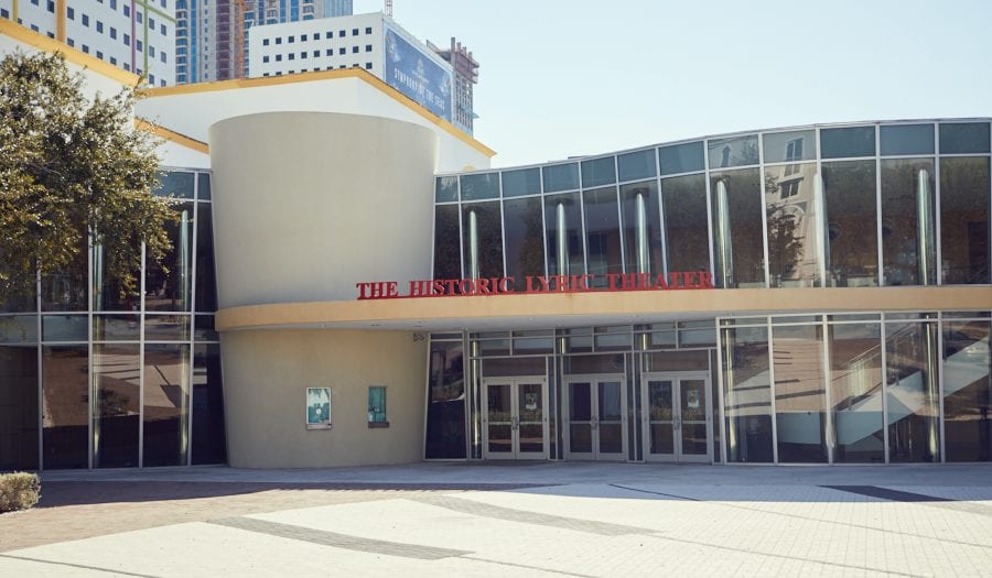 The Lyric Theater Cultural Arts Complex reopened in 2014.