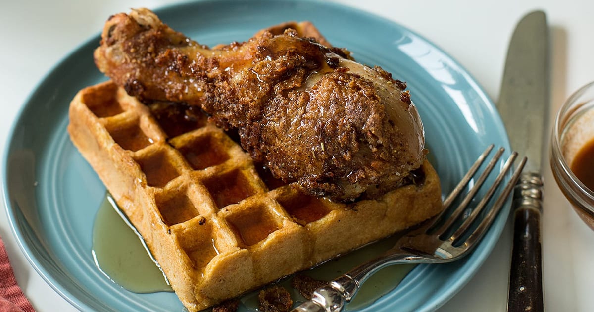 Todd Richards Chicken and waffles
