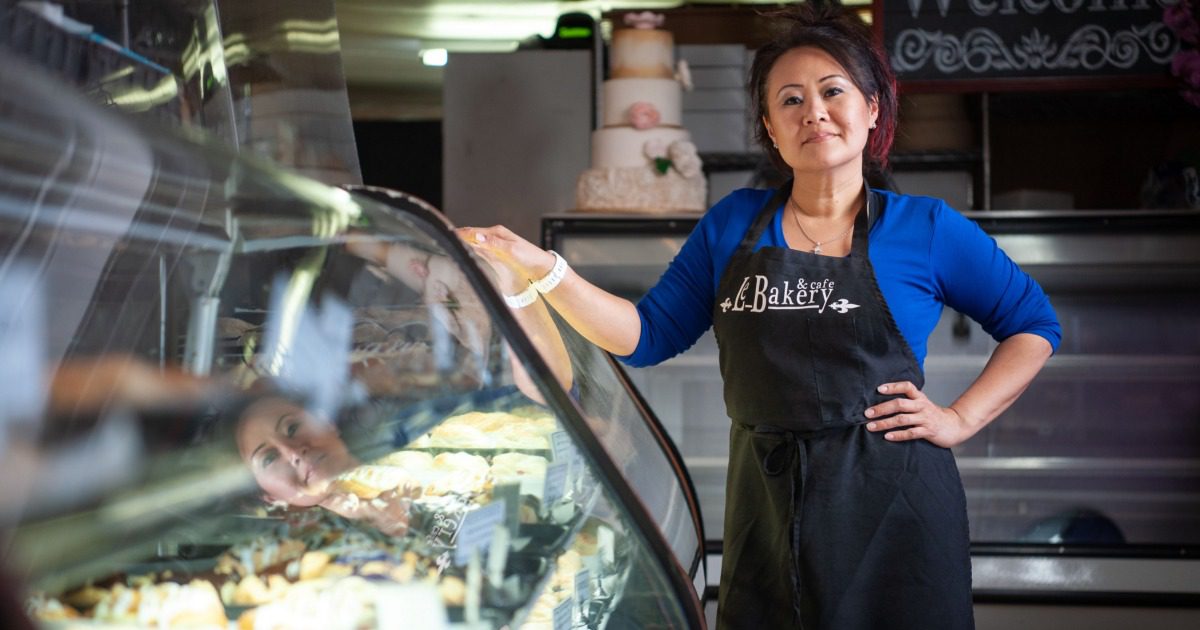 Sue Nguyen at Le Bakery & Cafe