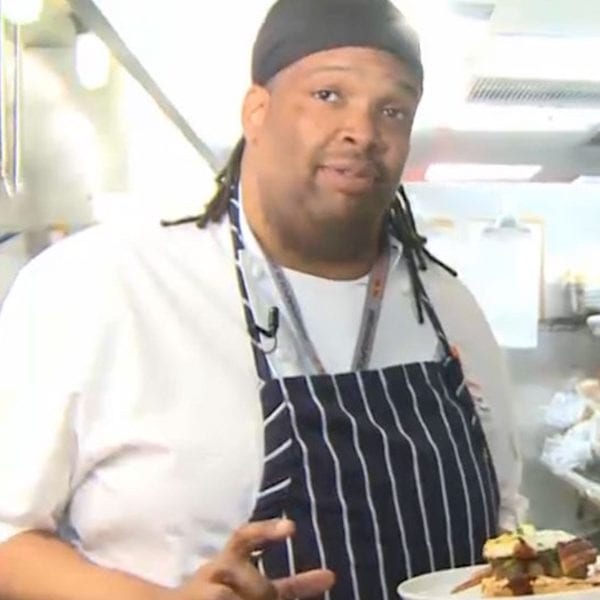 Duane Nutter, one of six chefs sharing a dish for Black History Month