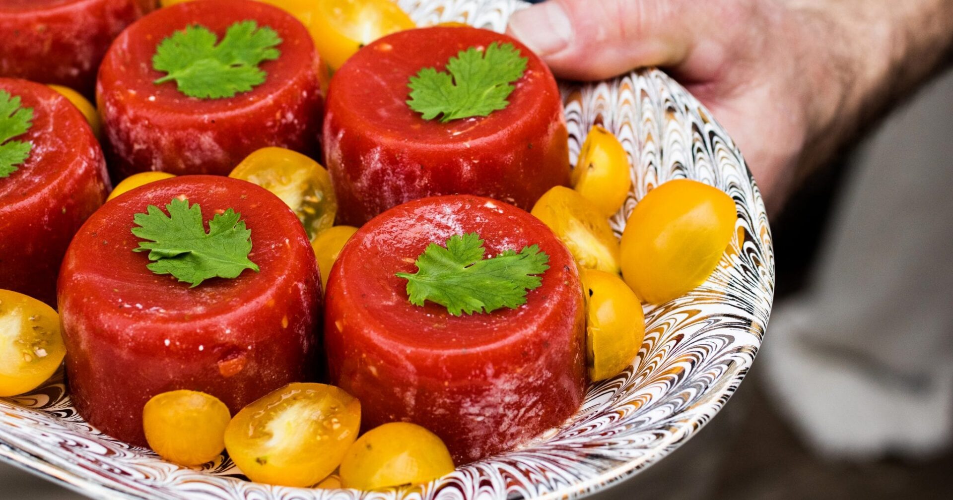 Most popular recipes in April include the Tomato Aspic
