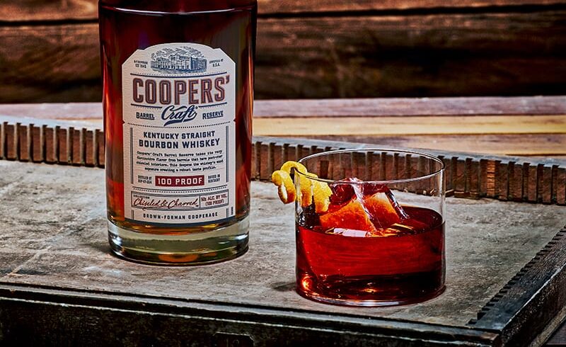 Boulevardier made with Cooper's Craft Bourbon