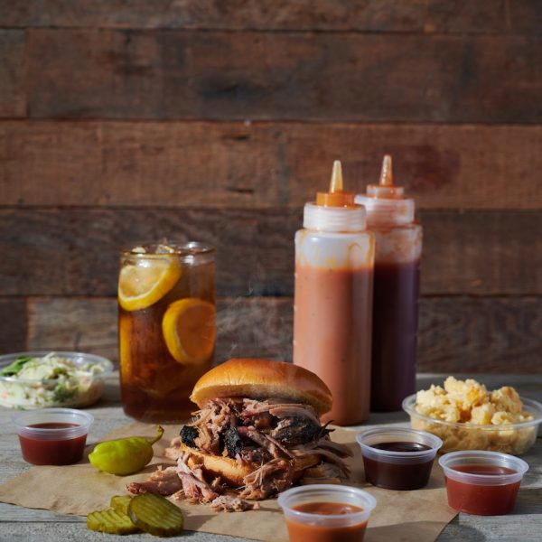 Photograph of barbecue, a favorite of South Carolina foods