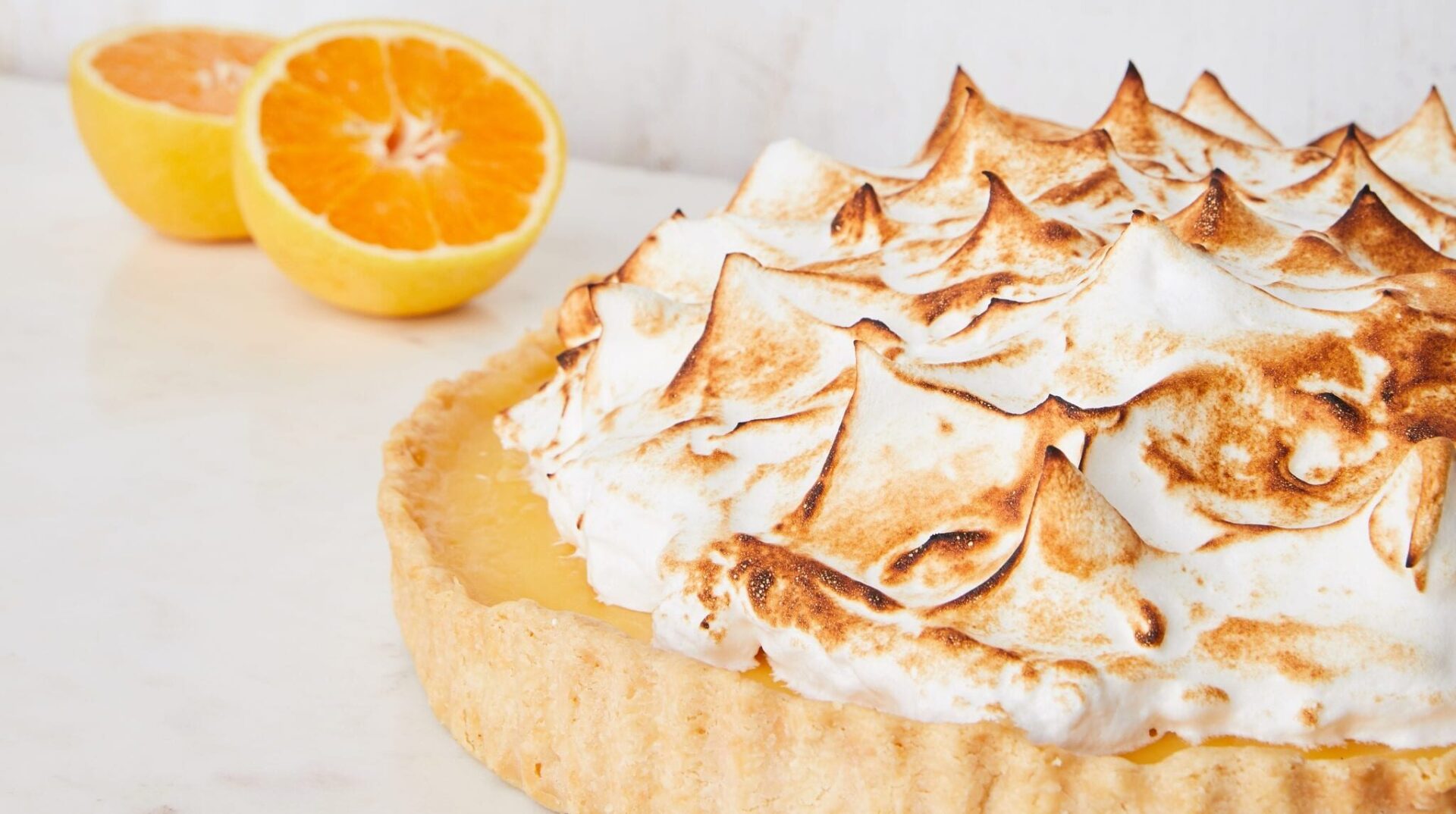 Orange Meringue Pie, whole