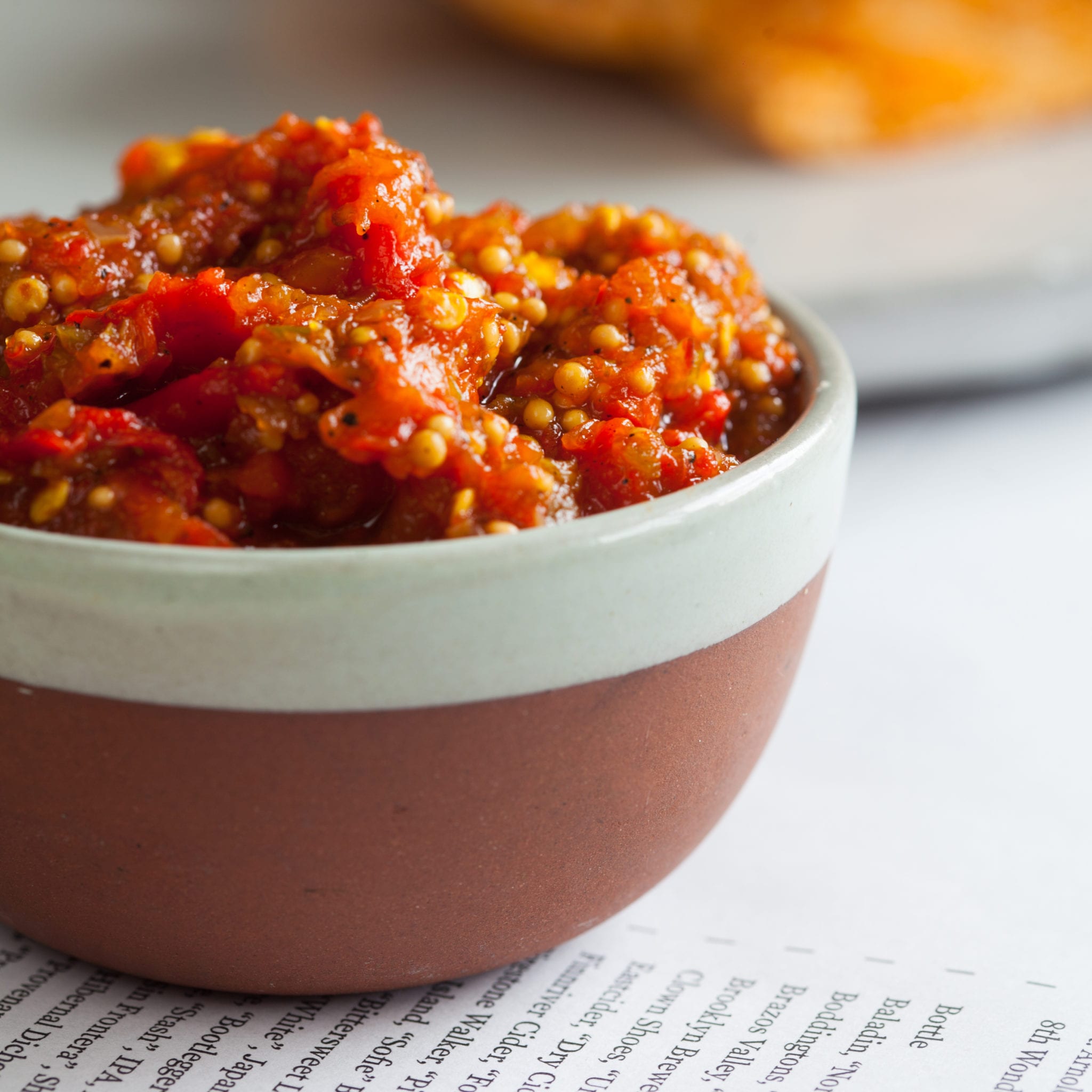 Pepper Relish from Chefs Seth Siegel-Gardner and Terrence Gallivan of The Pass & Provisions