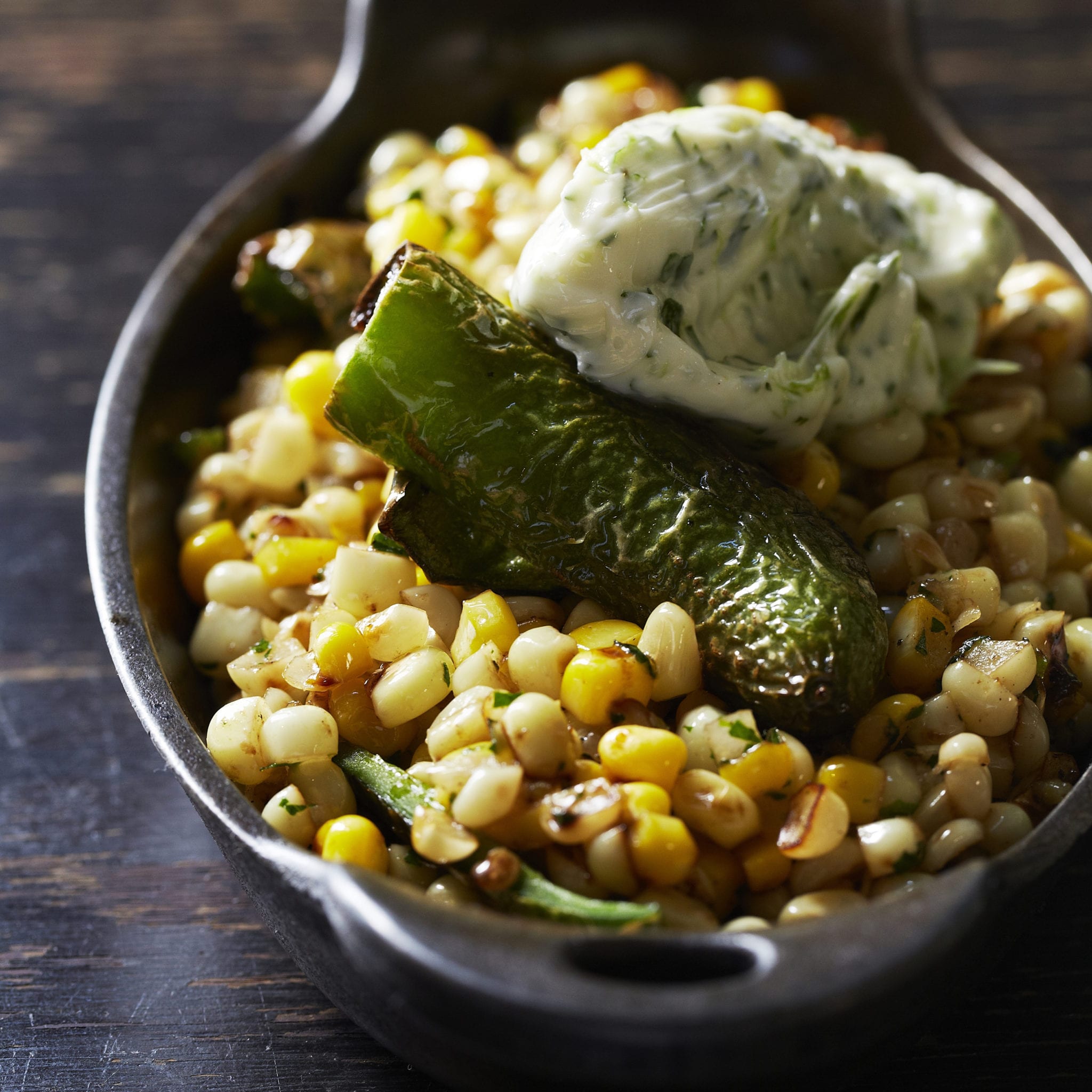 Skillet-Corn-with-Padron-Peppers-and-Cilantro-Lime-Mayonnaise_Jennifer-Davick.jpg