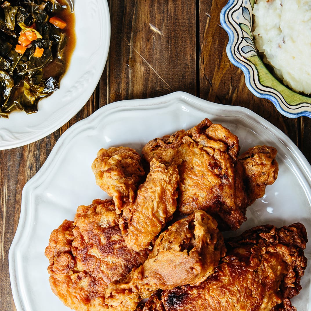 chicken-mashed-potatoes-collards