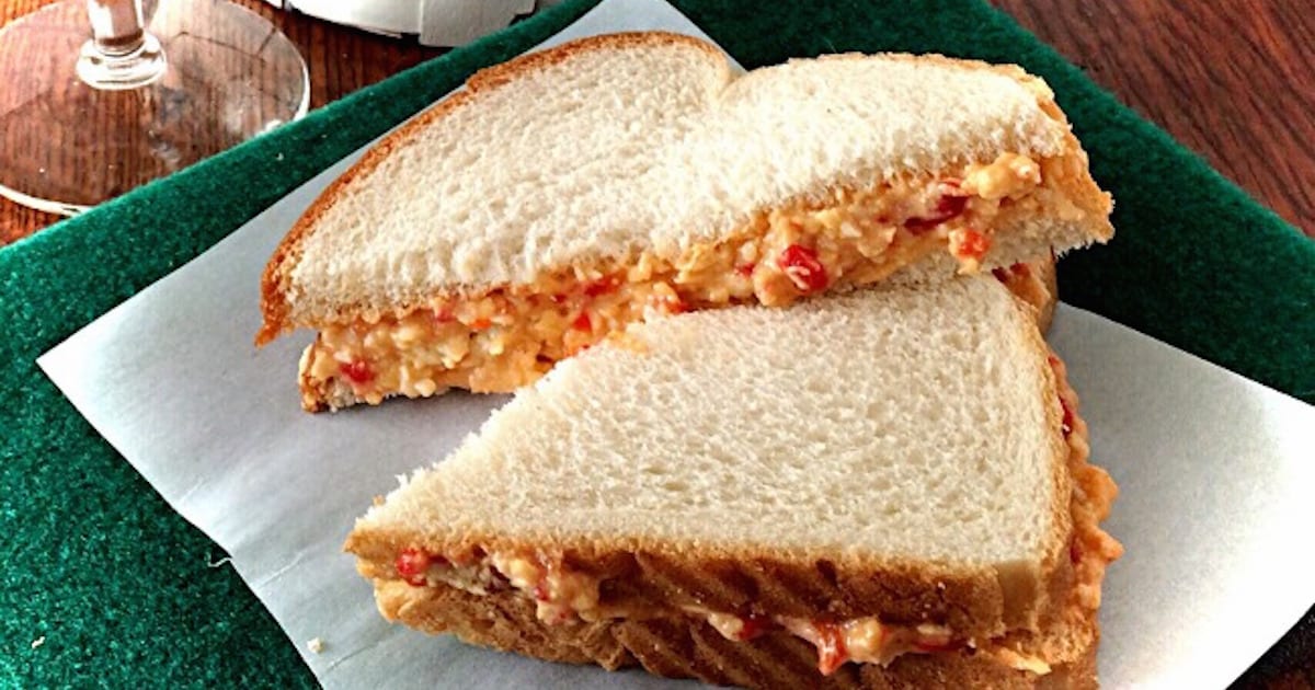 Masters Pimento Cheese Sandwich recipe was one of TLP's most popular recipes in April