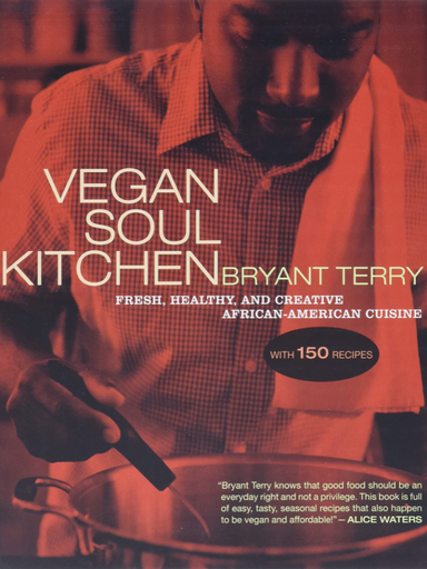 The book cover for Vegan Soul Kitchen