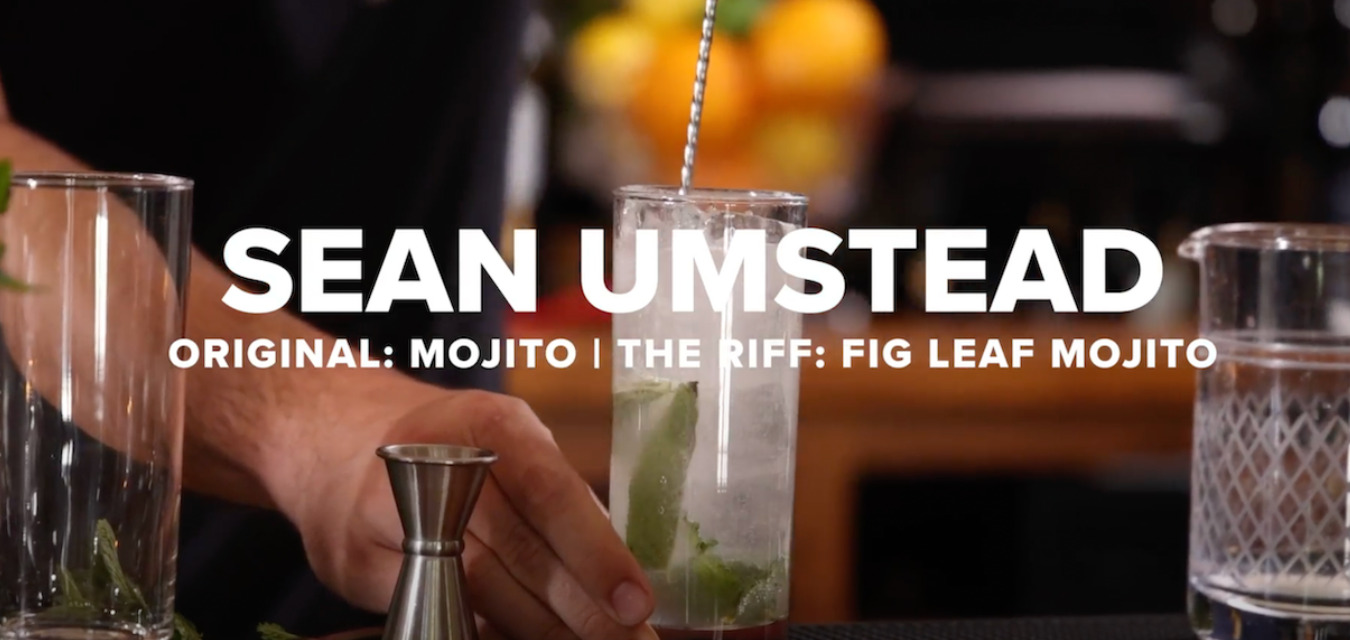 Sean Umstead's mojito riff: Fig Leaf Mojito