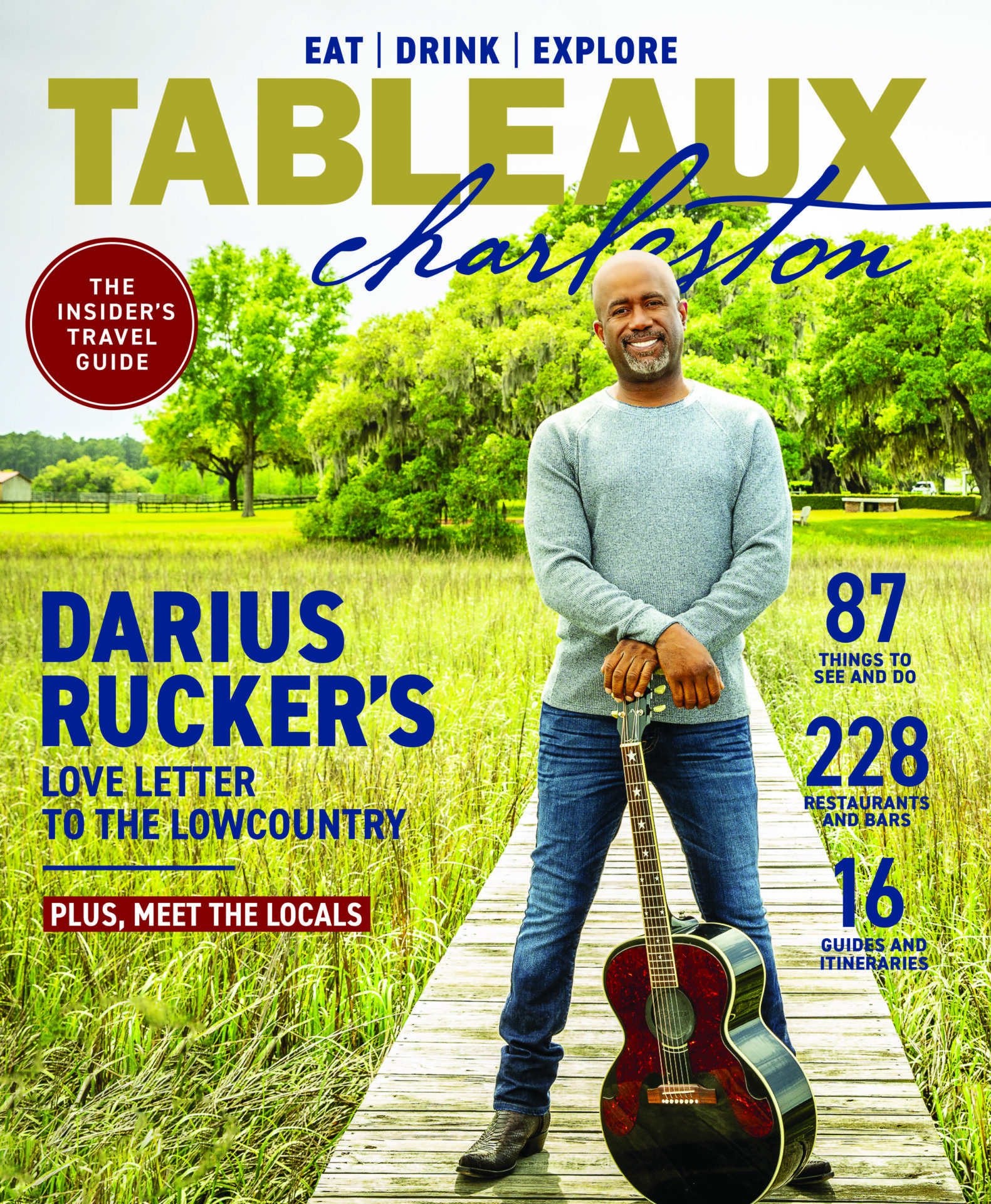Tableaux 2022 Cover with Darius Rucker's Love Letter to the Lowcountry