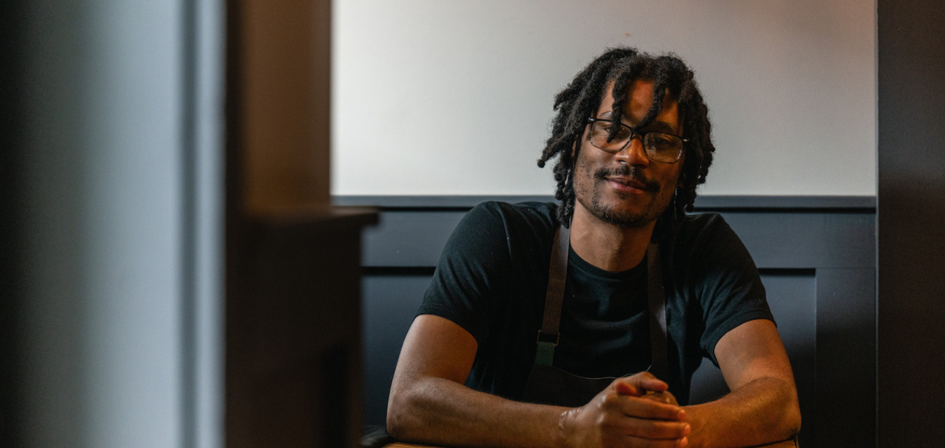 Lawrence Weeks, the chef of North of Bourbon