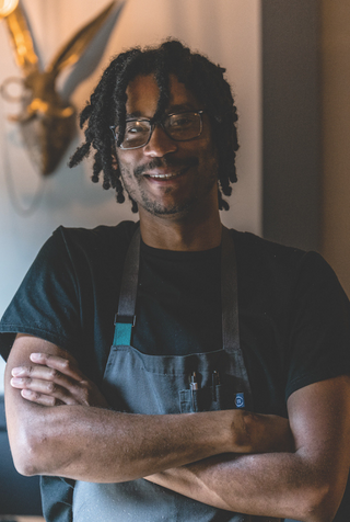 Lawrence Weeks, the chef of North of Bourbon