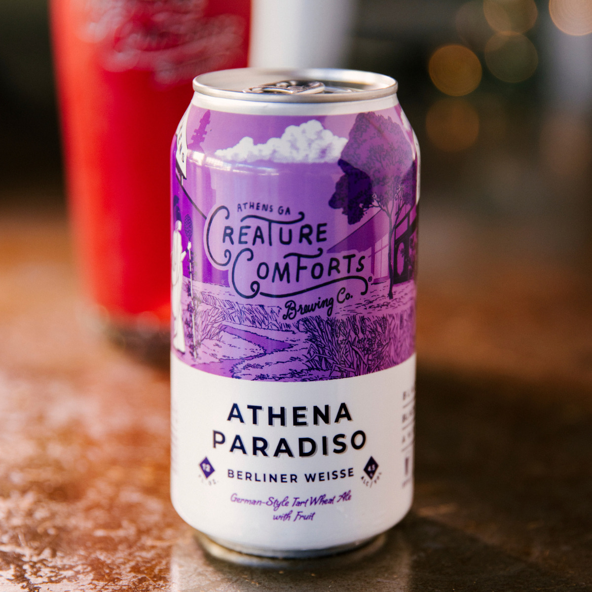 Creature Comforts Athena Paradiso Berliner Weisse 12 ounce can