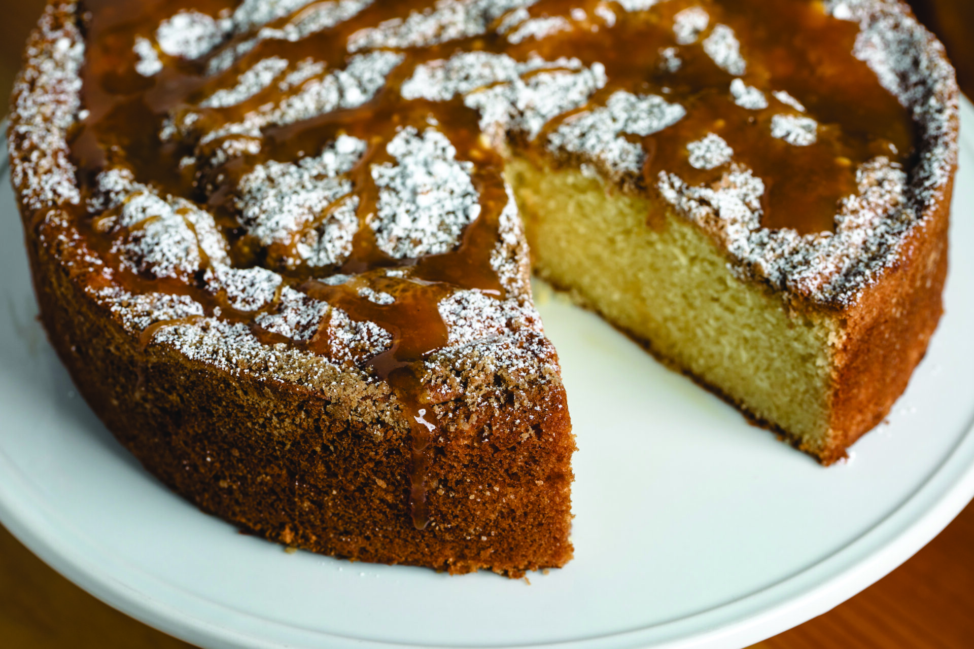 Arequipe coffee cake is one of Claudia Martinez's holiday baking projects