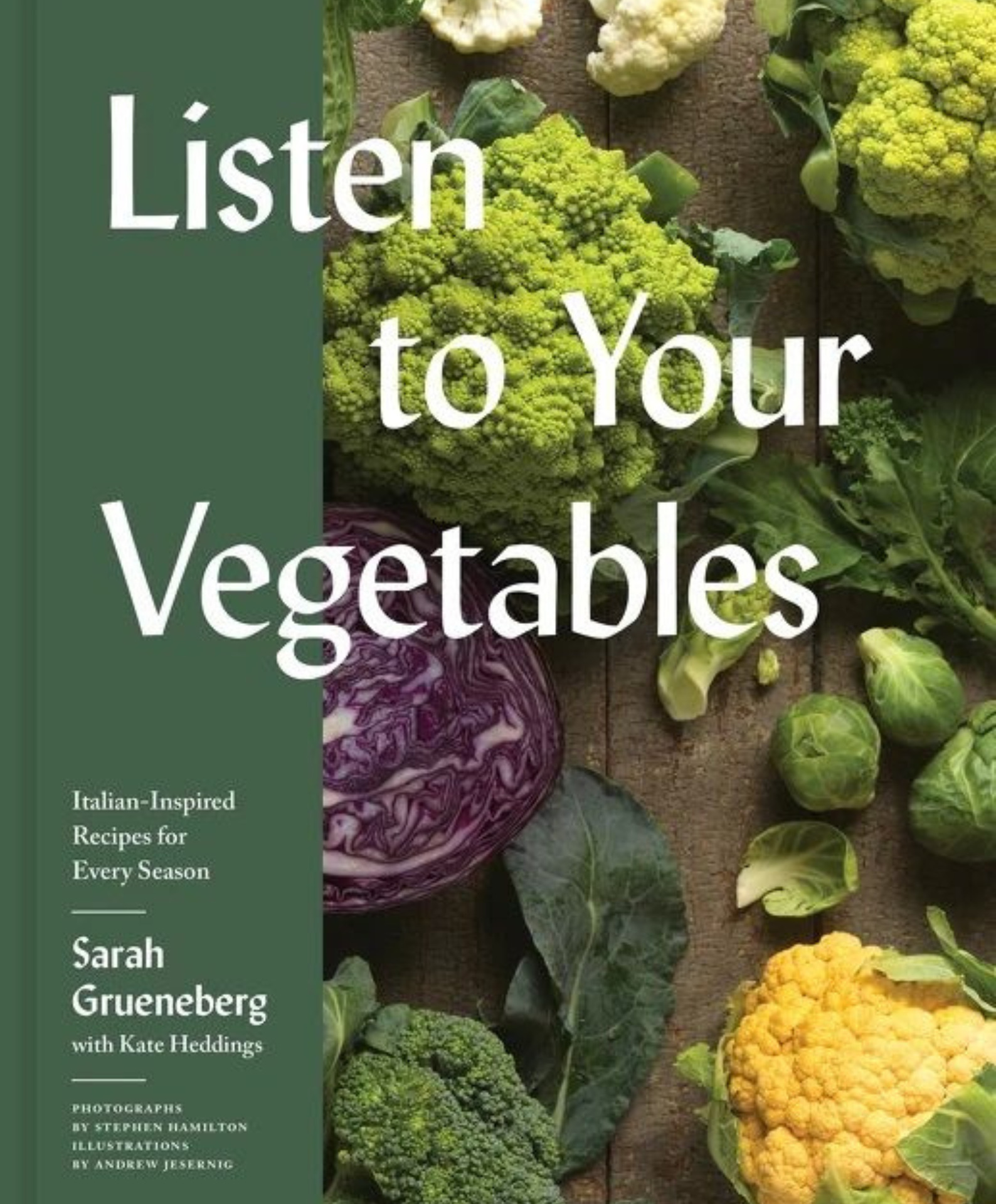 Listen to your Vegetables cookbook