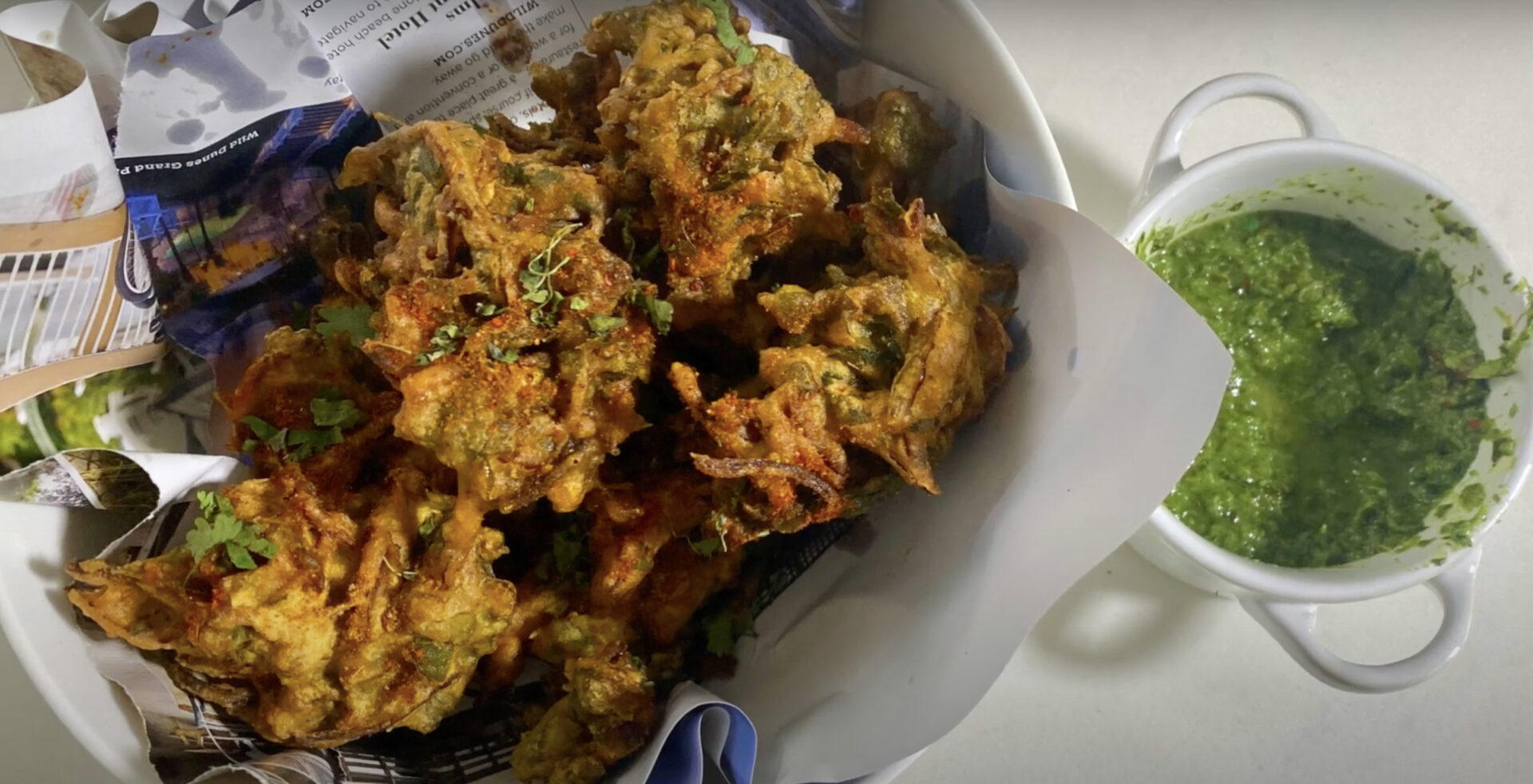 How to make fried vegetable pakora