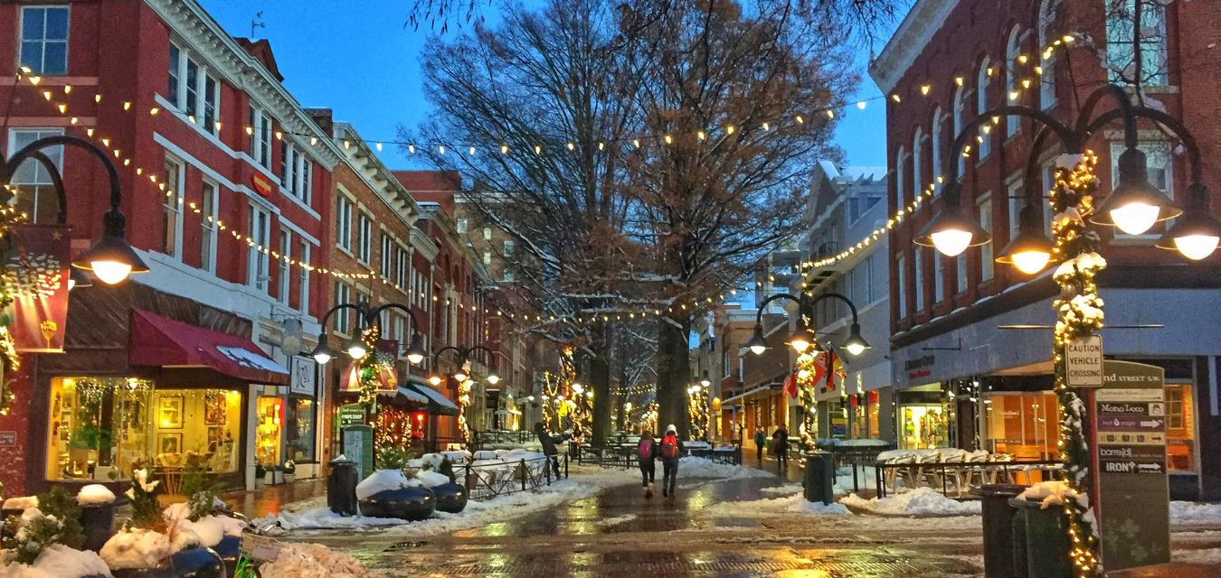 Wondering what to do in Charlottesville? Explore the picturesque Downtown Mall