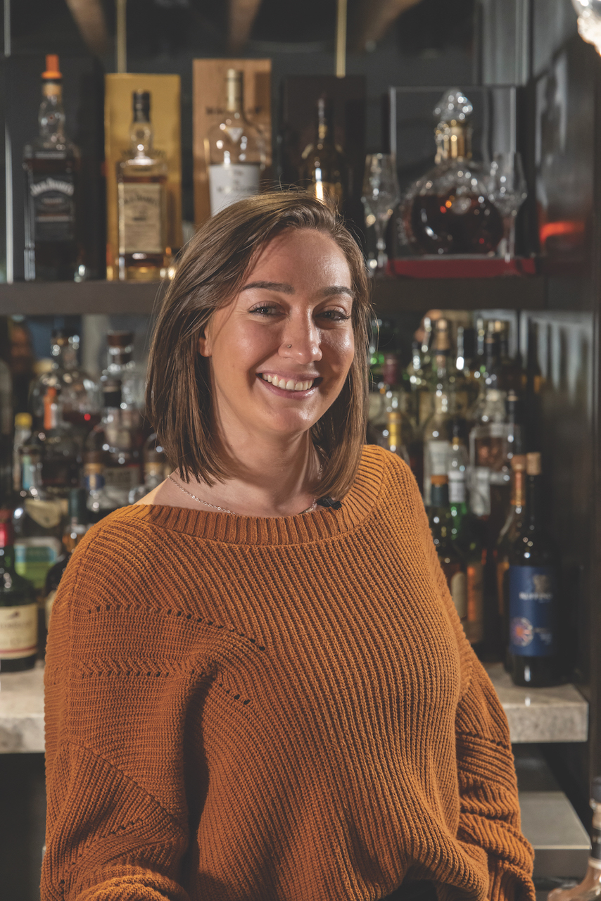 Jess Pomerantz, the bartender at Smoked in Columbia, SC