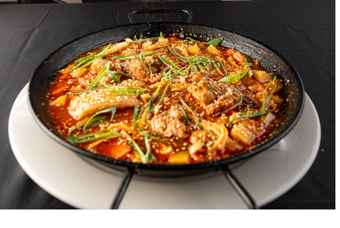 A pot of jjigae from Young Mother, one of the new restaurants in Virginia.