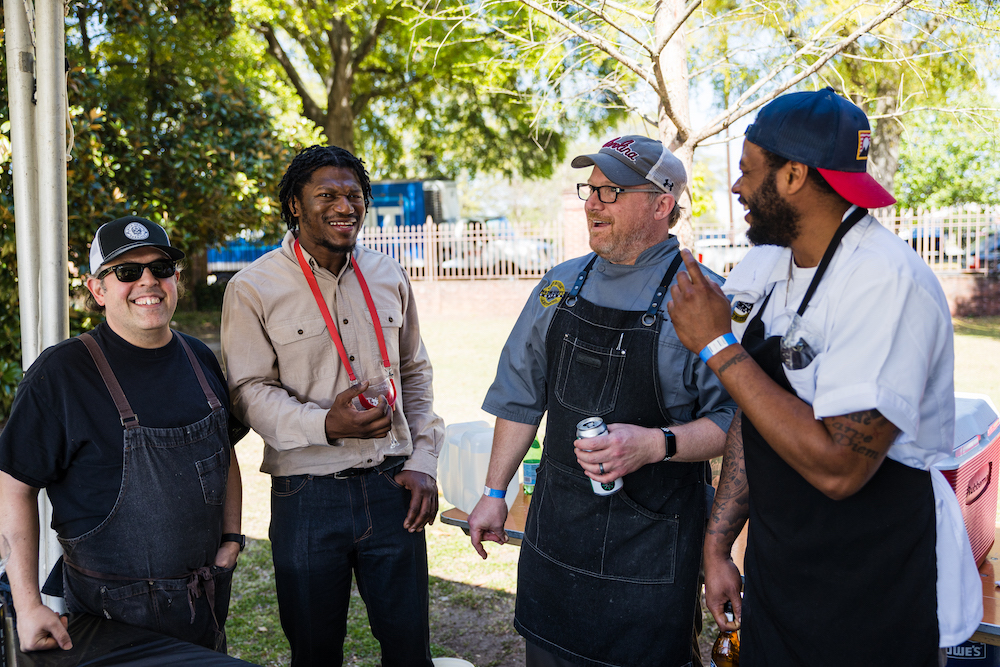 Chefs gather and chat with festival goers at Columbia Food and Wine Festival