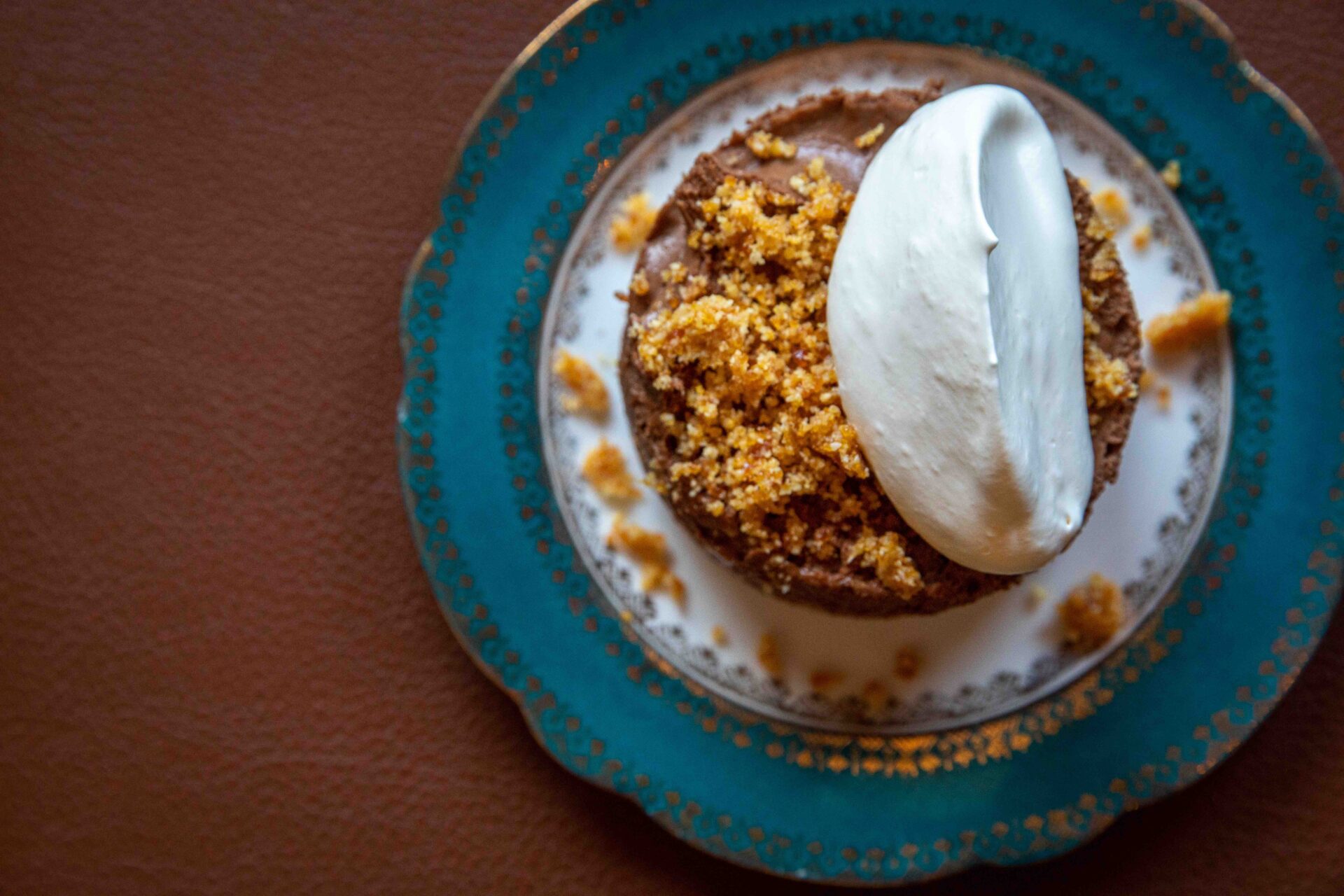 Dessert at Bombolo, a must-visit restaurant on the Chapel Hill Itinerary