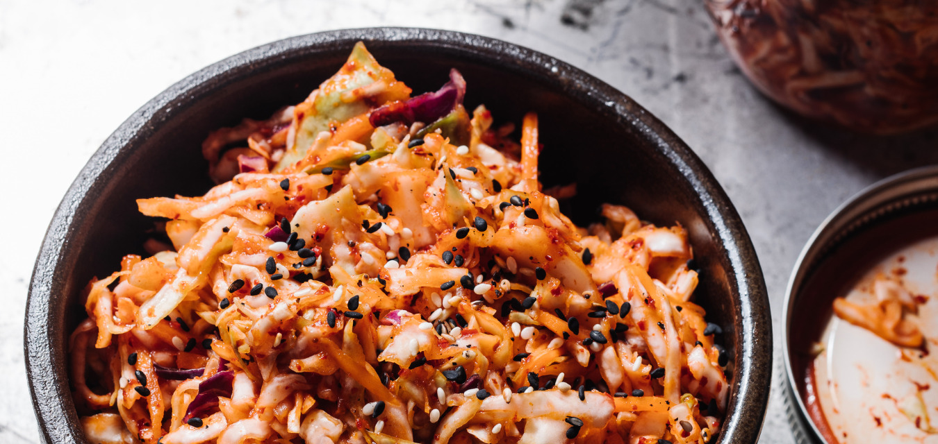 Barbecue Sides: Kimchi Slaw by Heirloom BBQ