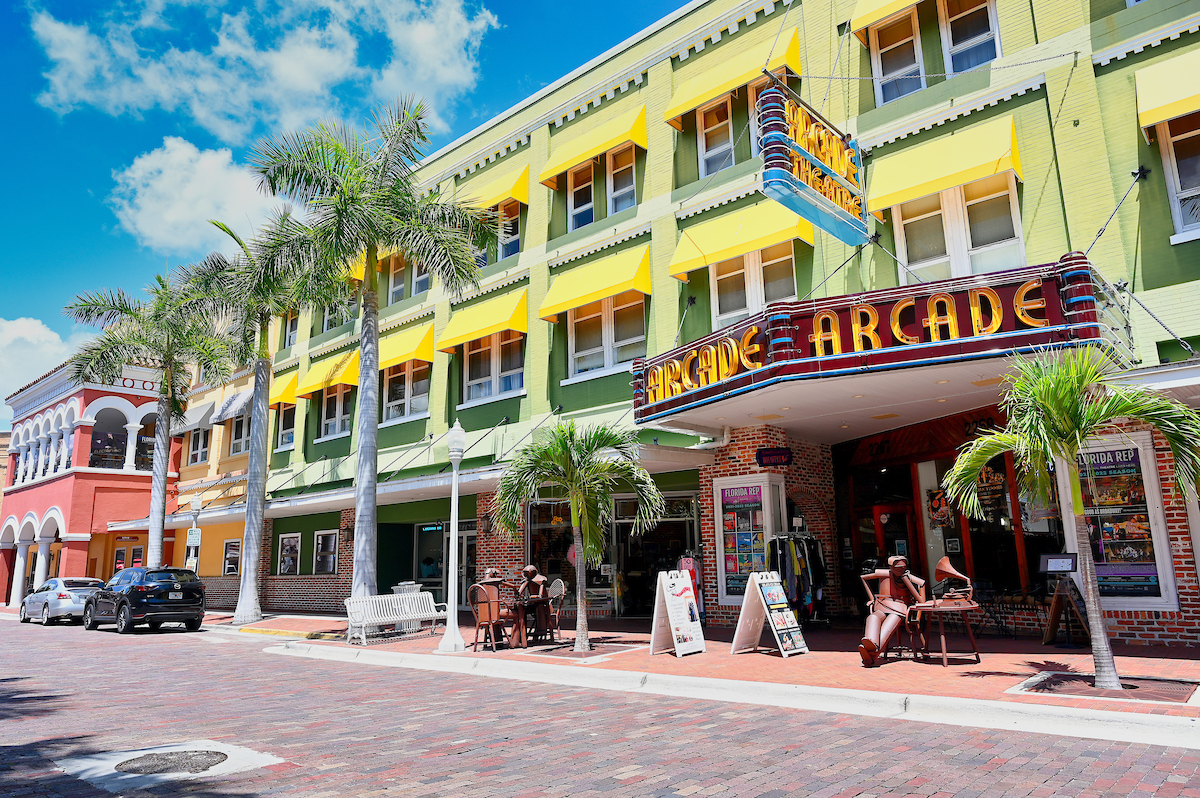 Arcade Theatre in the Downtown Fort Myers' neighborhood