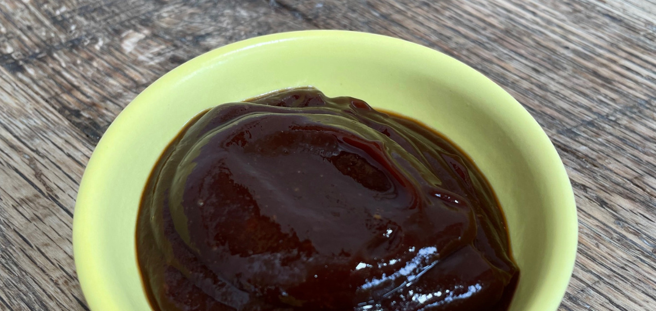 Black Garlic Barbecue Sauce, one of ten homemade sauces featured