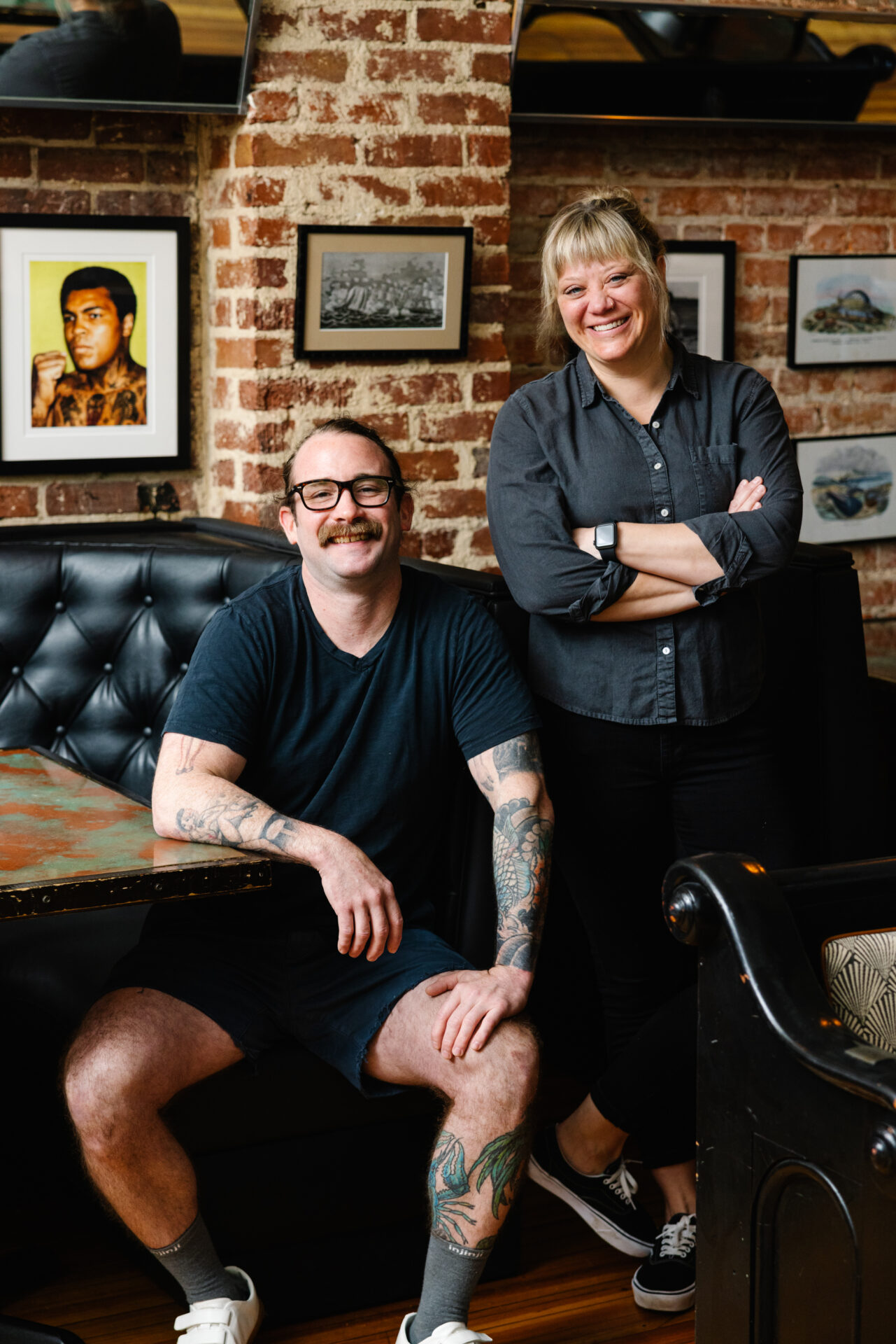 Sunny Gerhart and Lauren Krall Ivey, executive chefs at Olivero