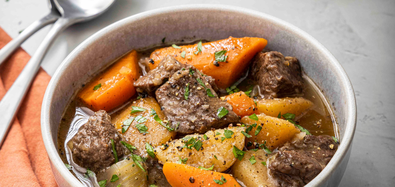 Beef Stew with Southern Root Vegetables