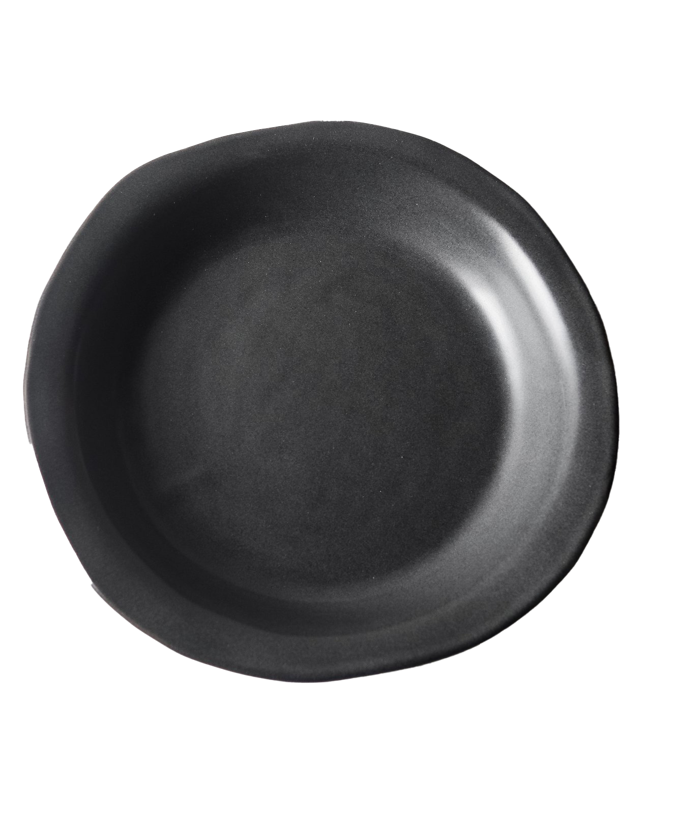 holiday baking supplies: an image of a black matte pie plate