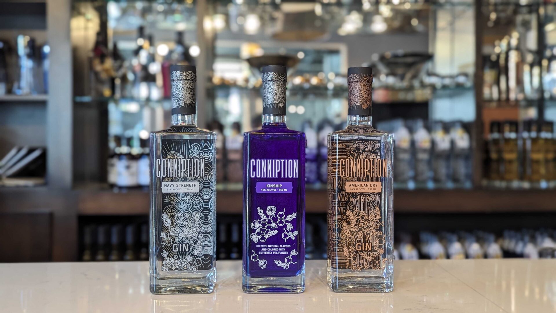 3 Bottles of Conniption Gin