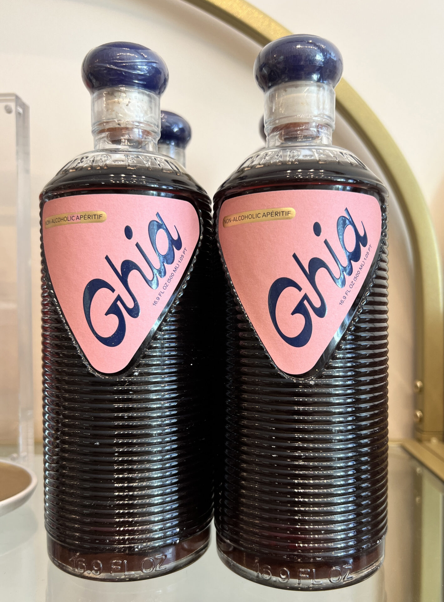ghia, a non alcoholic aperitif that Sèchey sells