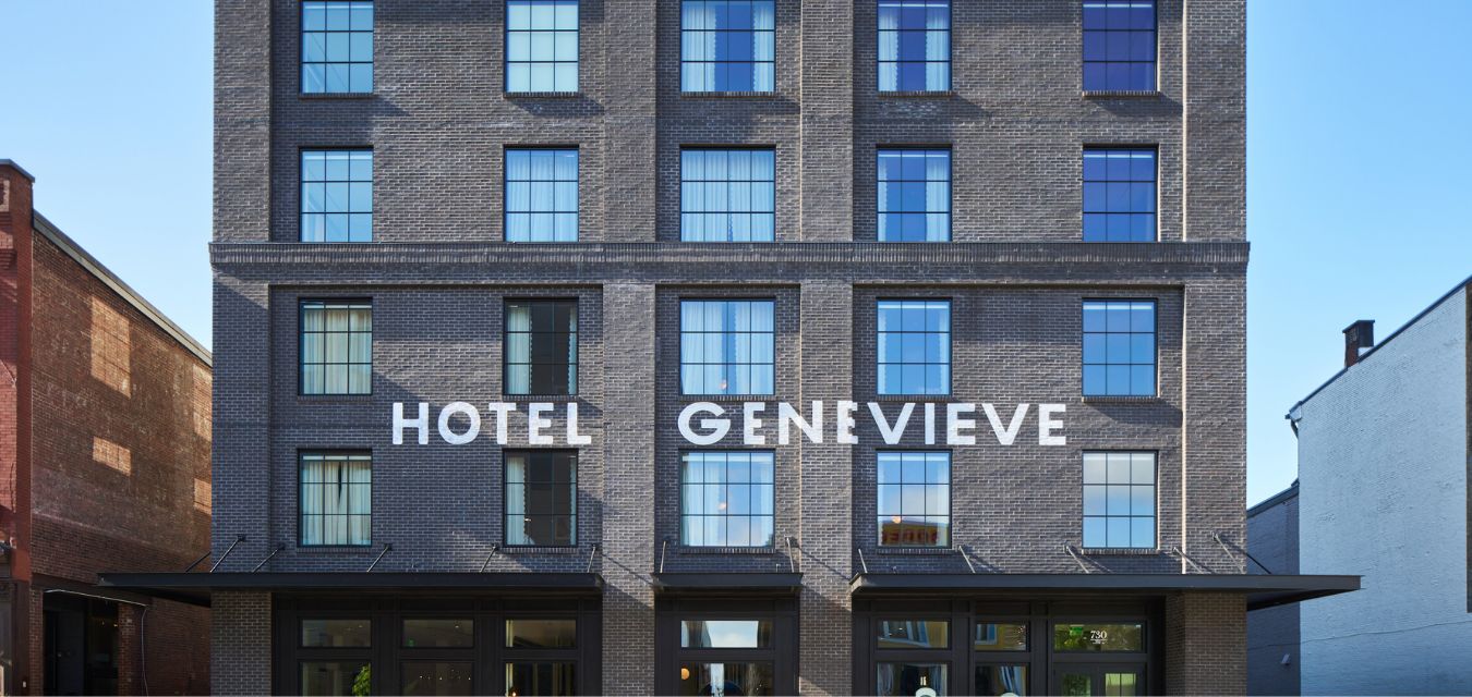 Exterior of Hotel Genevieve