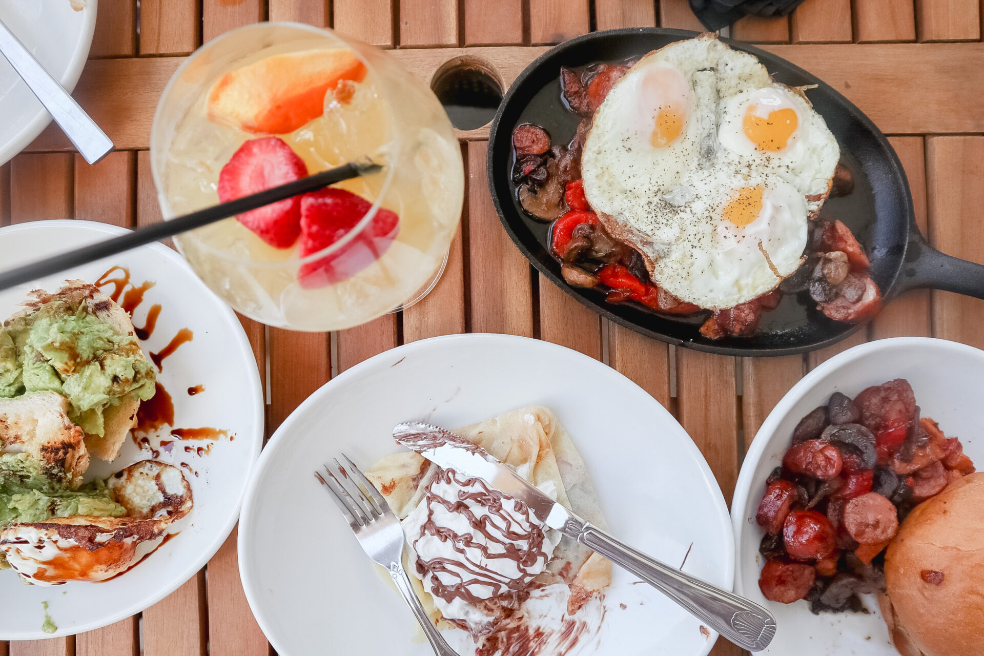 Weekend brunch served at Frankie's on Main in Mississippi