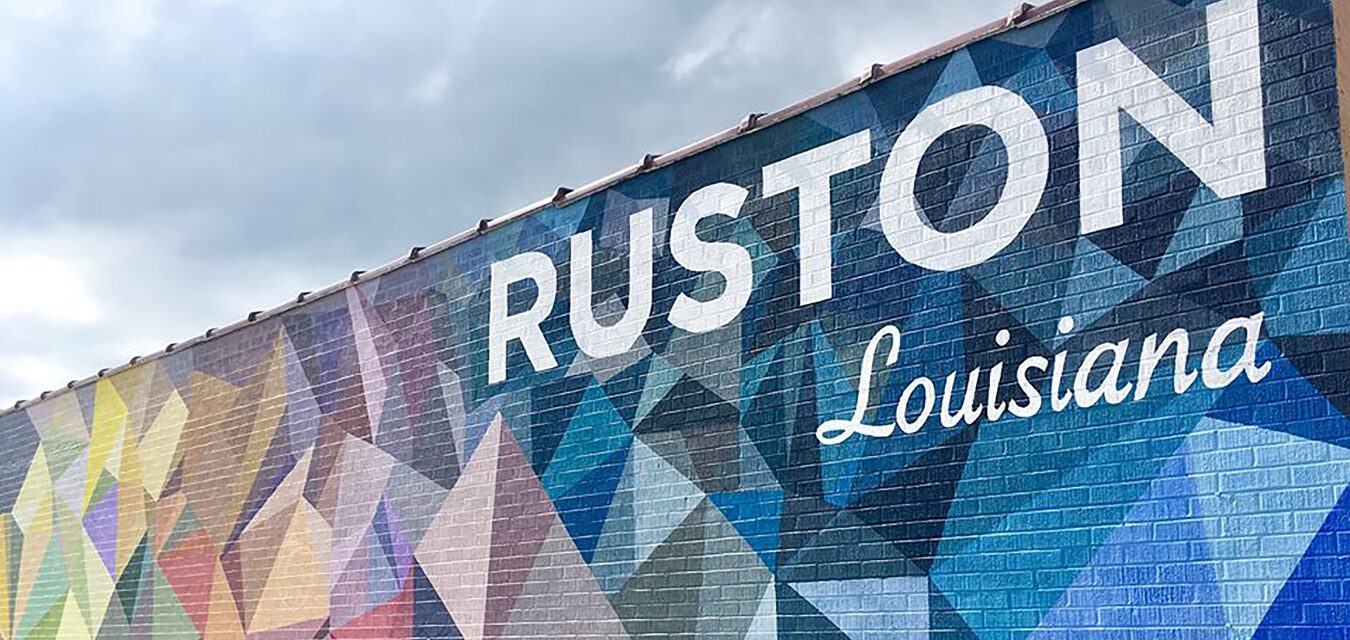 Ruston Louisiana mural