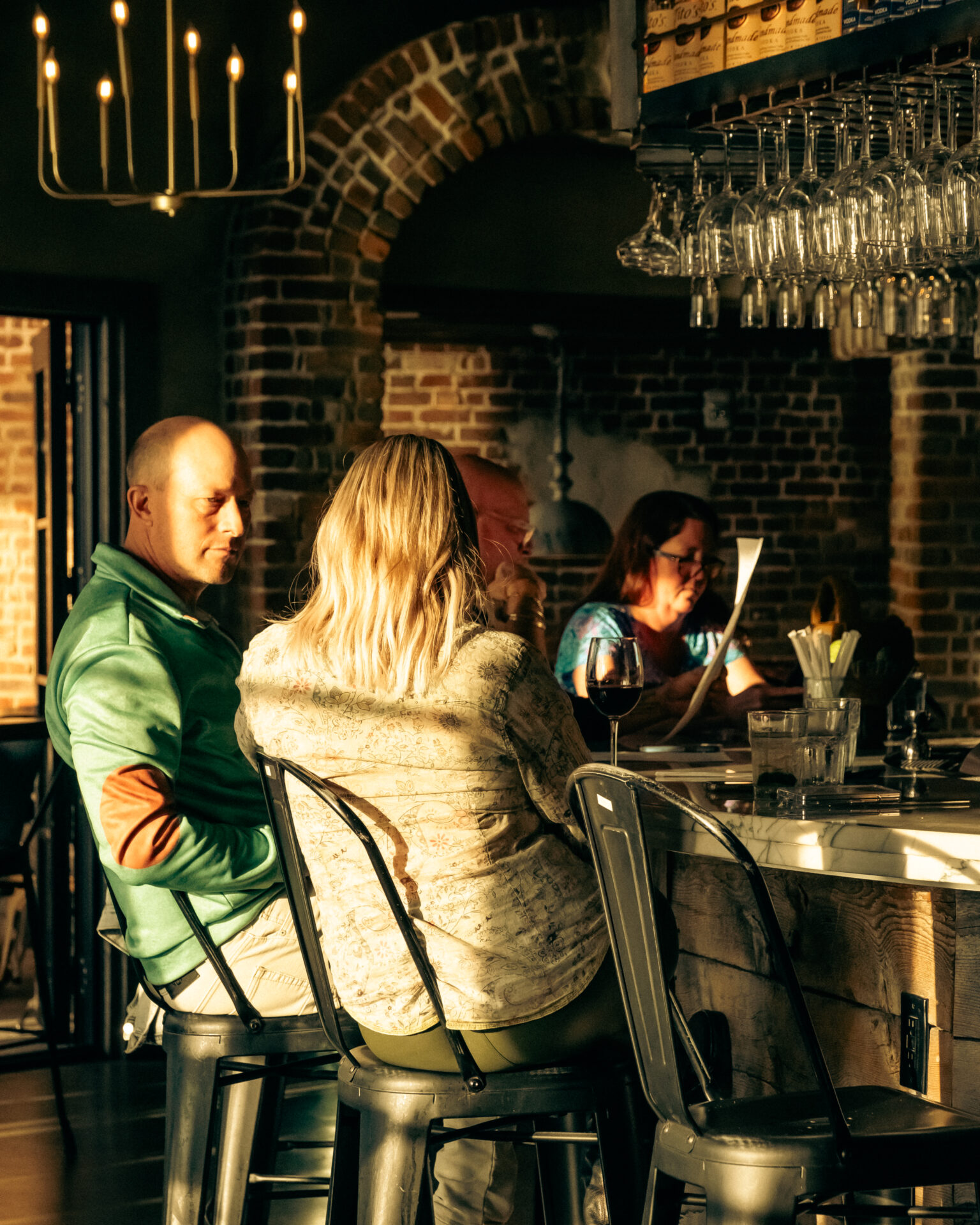 Customers at Spain Wine Bar