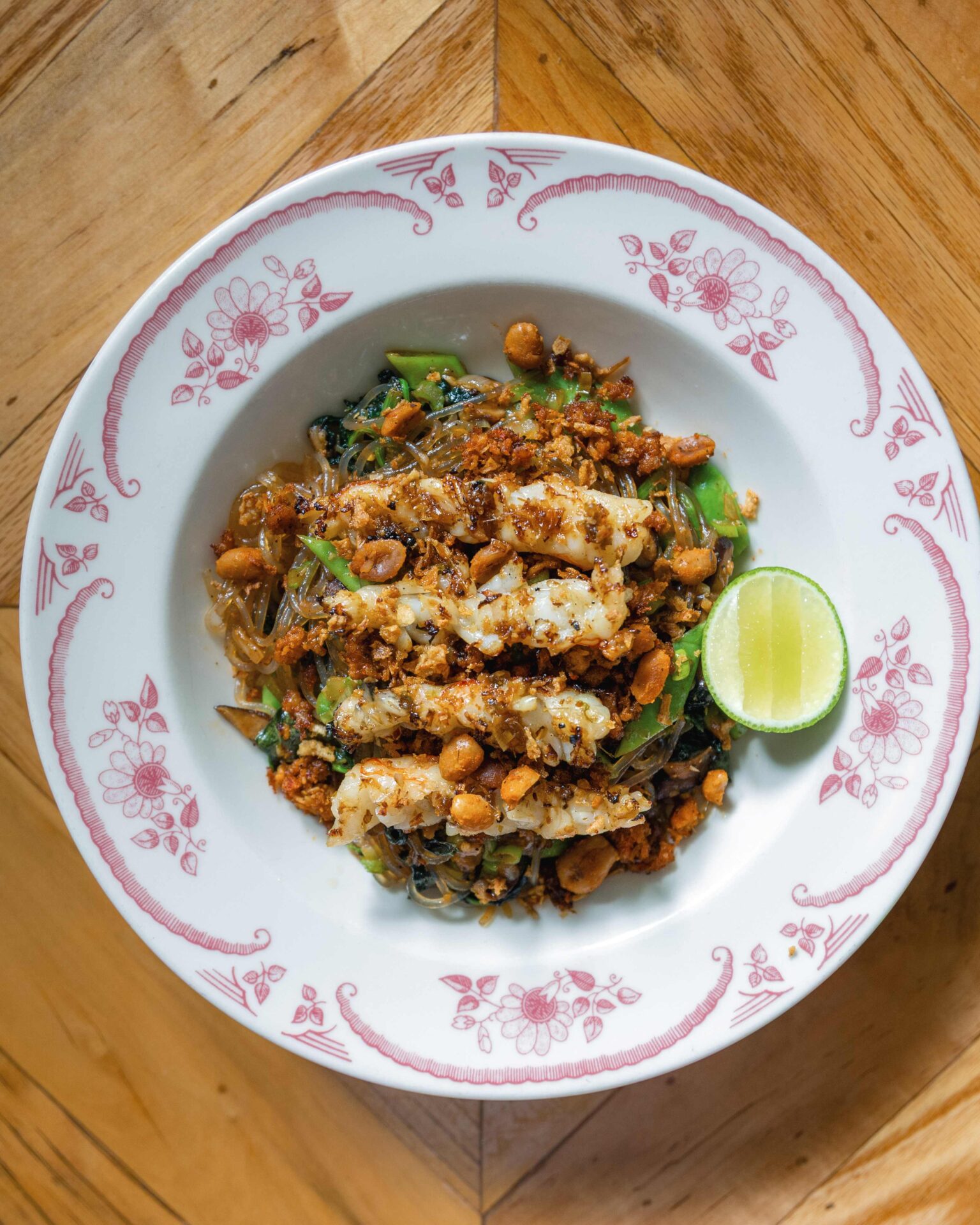 Seafood Noodle Bowl at North of Bourbon photo by Frankie Fiore