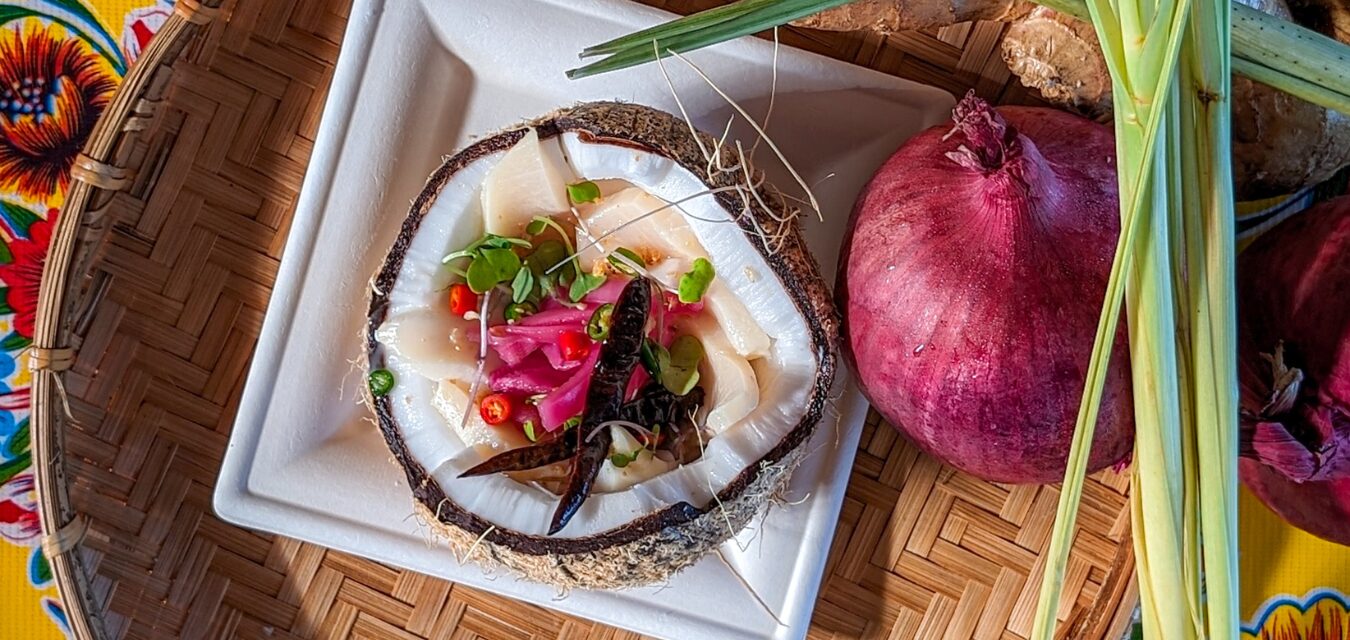 Coconut Escolar Ceviche 