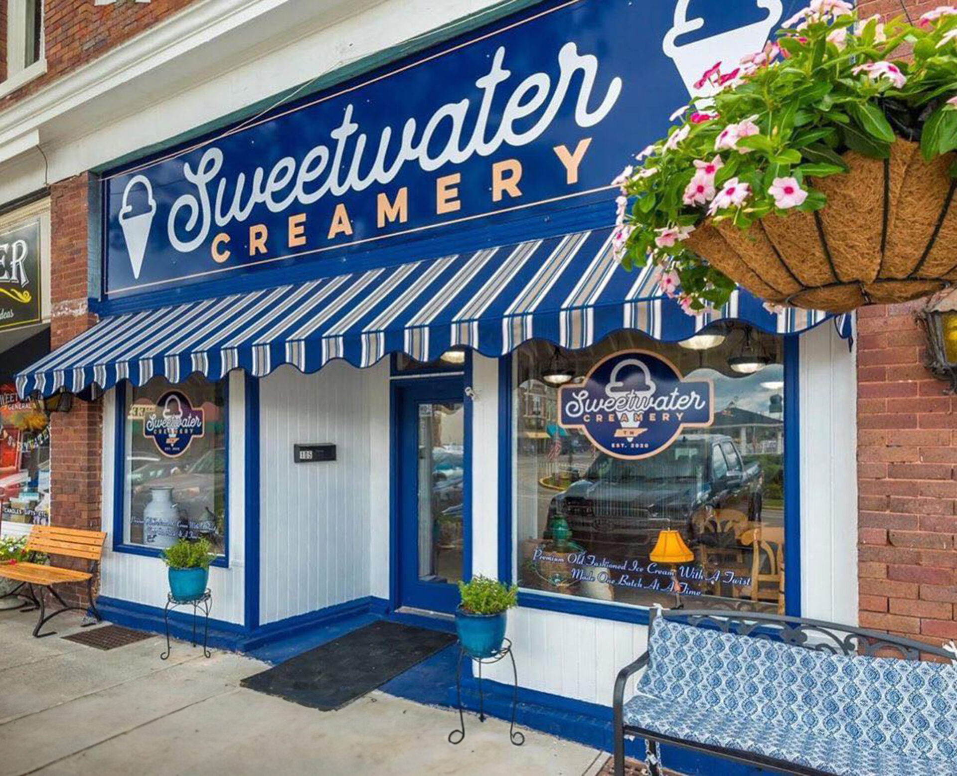 Exterior of Sweetwater Creamery