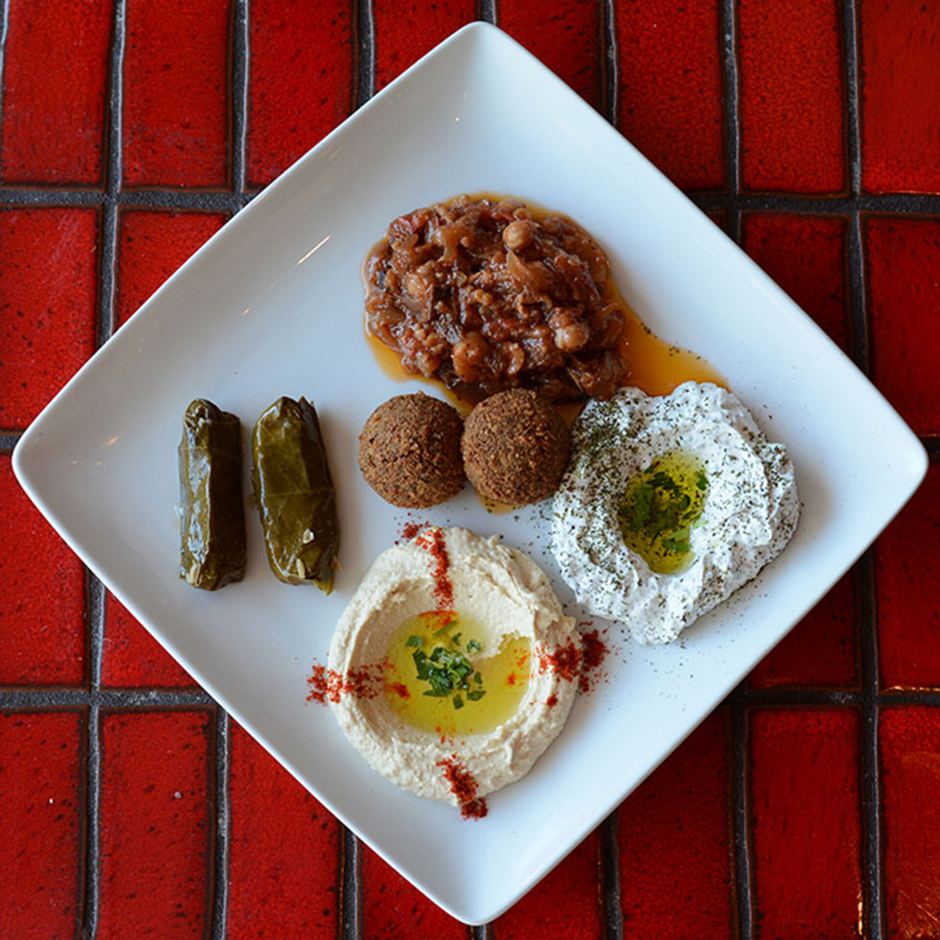 Dishes served at Sage Lebanese Cuisine & Café