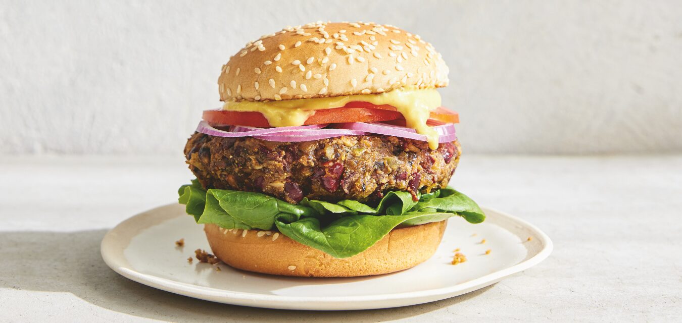 The ultimate veggie burger